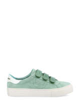 Sneakers Arcade Straps In Leather No name Green women GDNA04JA