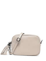 Sac Bandouli�re Caviar Cuir Milano Beige caviar CA2006N