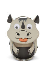 Mini Backpack Affenzahn Gray small friends FAS1