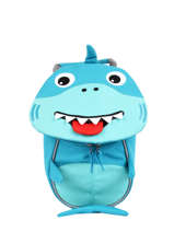 Mini Sac  Dos Affenzahn Bleu small friends FAS1