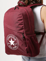 Backpack With Free Pencil Case Converse Red basic 40GXR90-vue-porte