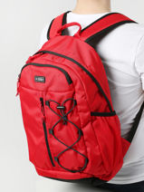 Backpack Converse Red basic 10022097-vue-porte
