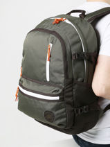 Backpack Converse Green basic 10022108-vue-porte