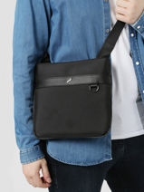 Sac Bandouli�re Match Daniel hechter Noir match DH479467-vue-porte