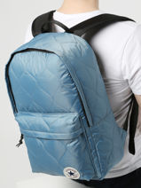 Backpack Converse Blue basic 20214-vue-porte
