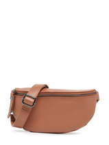 Sac Banane Caviar Cuir Milano Marron caviar CA19091B