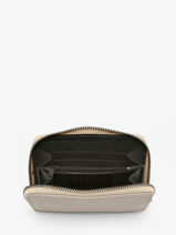 Portefeuille Caviar Cuir Milano Beige caviar CA19043-vue-porte