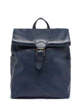 Backpack Basilic pepper Blue cow BCOW50