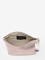 Pouch Leather Milano Pink nine NI22113N-vue-porte