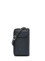 Etui T�l�phone Pocket Cuir Nathan baume Bleu n city 3