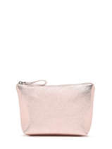Pouch Leather Milano Pink nine NI22113N