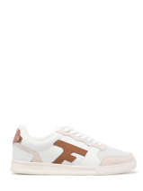 Sneakers In Leather Faguo White men 22CG3204