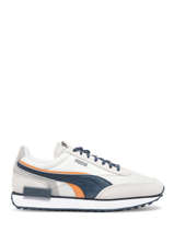 Sneakers Future Ruder Double Puma Blanc unisex 38063912-vue-porte