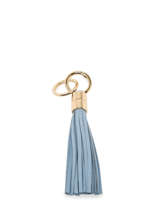 Porte-clefs Premier Flirt Cuir Lancel Bleu charms A12408