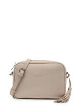 Sac Bandouli�re Camera Bag Cuir Nathan baume Beige nathan 2