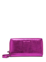 Leather Charlotte Ultraviolet Wallet Paul marius Pink ultraviolet UV