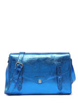 Crossbody Bag Ultraviolet Leather Paul marius Blue ultraviolet UV