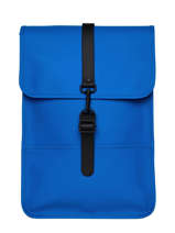 1 Compartment  Backpack  With 13" Laptop Sleeve Rains Blue boston 12800