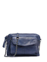 Shoulder Bag Naina Leather Pieces Blue naina 17087872