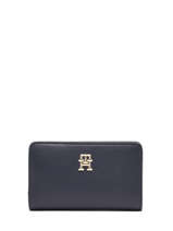 Wallet Tommy hilfiger Blue timeless AW14633