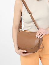 Crossbody Bag Tradition Leather Etrier Brown tradition EHER024L-vue-porte