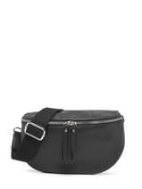 Belt Bag Miniprix Black grained F3645