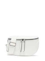 Belt Bag Miniprix White grained F3645