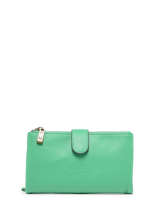 Wallet With Coin Purse Miniprix Green soft 195