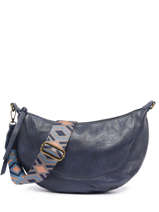 Shoulder Bag Sangle Mandoline Blue sangle MD041