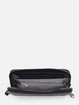 Zip Wallet Grained Miniprix Black grained H1689-vue-porte