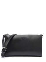 Shoulder Bag Chantaco Leather Lacoste Black chantaco NF4159KL