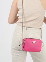 Shoulder Bag Noelle Guess Pink noelle ZG787914-vue-porte