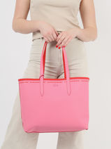 Shopping Bag Anna Season Lacoste Red anna season NF4236AS-vue-porte