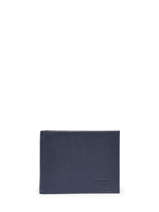 Wallet Leather Hexagona Blue confort 461049