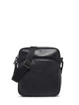 Crossbody Bag Lancaster Black soft vintage homme 320-12
