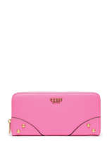 Wallet Guess Pink didi BA874446-vue-porte