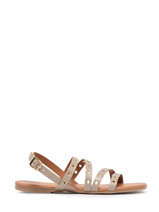 Sandales Canne Pieces Beige accessoires 17136402