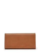 Wallet Leather Hexagona Brown confort 467469