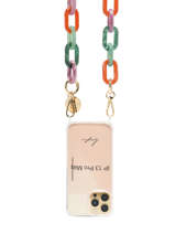 Chaine Coque T�l�phone La coque francaise Multicolore chaine LE313075