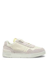 Sneakers T-clip In Leather Lacoste White men 5SMA0033