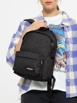 Sac  Dos Orbit  Eastpak Noir authentic K060-vue-porte