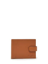 Wallet Leather Hexagona Brown confort 461050