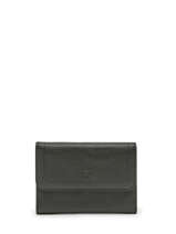 Wallet Leather Hexagona Black sauvage 418188