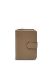 Wallet Leather Hexagona Brown confort 461063