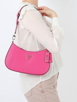Shoulder Bag Noelle Guess Pink noelle ZG787918-vue-porte
