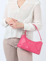 Shoulder Bag Ibiza Valentino Pink ibiza VBS6V503-vue-porte