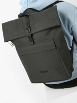 1 Compartment  Backpack  With 15" Laptop Sleeve Ucon acrobatics Black backpack JASPER-vue-porte