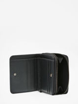 Leather Foulonn Wallet Yves renard Blue foulonne 29492-vue-porte