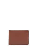 Wallet Leather Yves renard Brown smooth 1574