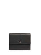 Wallet Leather Yves renard Black foulonne 29468